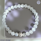 Regenbogen Mondstein Armband (8002)