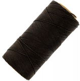 Polyester gewachst (1) - Dark Brown - 0.5mm (205)