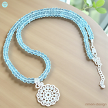 Aquamarin Collier (8369)