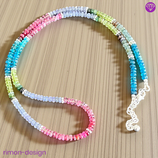 Multi-Edelstein Collier (8502)