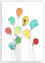 Nr.129 bunte Luftballons