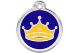 Médaille Red Dingo Bleu "Roi" - Grand Modèle