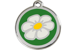 Médaille Red Dingo Verte "Marguerite" - Grand Modèle