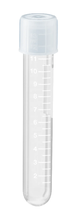 Tubo graduado fabricado en polipropileno de 13 ml. 100 x 16 mm, (LxØ), con tapón de aireación de dos pasos, Estéril, SARSTEDT 62.515