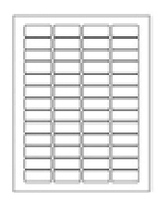 Etiquetas láser Cryo-Tags® de 43x19 mm, para Crioviales, paquete con 20 hojas de 52 Marca Heahtrow Scientific HEALCRY-1100