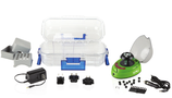 Kit de centrifugación portátil, 100-240 V CA, enchufe universal de 50/60 Hz + adaptador para coche de 12 V Marca Heathrow Scientific 120568