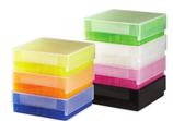 Criocaja con tapa sobrepuesta para 81 tubos de 1.5/2.0 ml. paquete con 5 piezas, Marca HEATHROW SCIENTIFIC