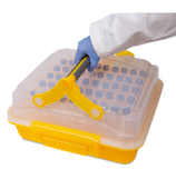 Contenedor de transporte de muestras de alta capacidad, Incluye un inserto 120962 para gradillas multitubos que admite tubos de diferentes tamaño DuraPorter® XL, Marca Heathrow Scientific