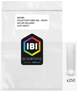 Repuesto de Tubos de Recolección sin tapa,  Marca IBI Scientific IB47085 c/250  | IB47086 c/500 & IB47086 c/1000