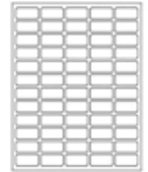 Etiquetas Laser Tough - Tags® para uso en impresoras láser, de 38x19 mm para Propósitos generales,  Paquete con 25 hojas de 60 piezas Marca Heathrow Scientific HEATTLW-1050