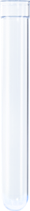 Tubo fondo redondo de 14 ml (119x15.5 mm) fabricado en poliestireno, utiliza tapón a presión (No incluido) paquete con 500 piezas SARSTEDT 55.461