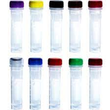 Microtubo con tapa de rosca en colores, volumen 2 ml, fondo cónico y faldón, estéril con 100 piezas, Marca Sarstedt  72.694.996