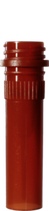 Microtubo roscado de 0.5 ml SIN TAPA, fondo cónico con faldón, con moleteado, Marrón, , 500 unidades/bolsa SARSTEDT 72.730.004