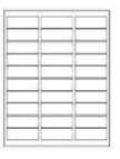 Etiquetas láser Cryo-Tags® de 67 X 25 mm, para Gradillas & Vasos. paquete con 20 hojas de  30, Marca Heahtrow Scientific HEALCRY-1258