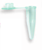 Tubo para PCR con tapa plana, cap. 0.2 ml. c/1000 piezas color Verde, Marca NEPTUNE 3423.G $423