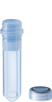 Microtubo roscado, de 2 ml. fondo cónico, con moleteado, transparente, tapón incluido, 500 unidades/bolsa SARSTEDT 72.693