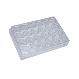 Placa de 24 pozos con tapa, para cultivo celular, caja con 100 pzs emp. individualmente, Genesee Scientific 25-107 $1,925.96