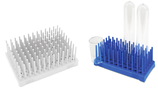 Gradillas para Tubos de Cultivo y/o Ensaye de 7 ml (10-13 mm diámetro) & 10 ml (14-17 mm diámetro) Marca Heathrow Scientific