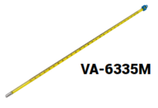 Termómetro de autoclave ct no. 25 Vástago 16” De -10 °C a 260°C, TAYLOR VA-6335M