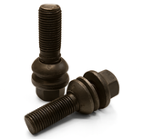 20 x Radbolzen Performance  für VW Crafter schwarz (kugelbund) M14x1,5 Kugel R14 SW19 Länge 37mm