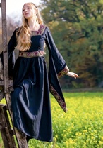 Mittelalter-Kleid Schwarz