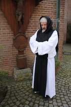 Mönchskutte "Zisterzienser", Komplettset