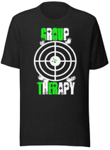 Core Guns Classic Designs "Group Therapy" - schwarz Essenzielles Unisex T-Shirt | Bella + Canvas 3001