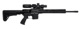 Lux Def Tec L5 AR15 (kurzer Handguard) halbautomatische Büchse 223Rem schwarz + Vector Forester 1-8x24L4 + Schmeisser SM30 QM Cantilever Mount*EWB Pflichtig