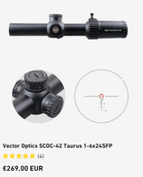 Vector Optics SCOC-42 Taurus 1-6x24SFP