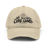 Dad-Hat im Used-Look Mannheim Skyline | Otto Cap 104-1018 kaki Farben - One Size Fits all - bedruckt