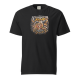 Core Guns "Guns & Kebab 1" - schwarzes Shirt - Frontdruck Unisex garment-dyed heavyweight t-shirt
