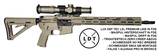 Lux Def Tec L5L FDE Premiumline 16,75" halbautomatische Büchse, 223Rem *EWB Pflichtig