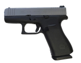 Glock GH Pistole Glock 43X silver slide 9mm Luger *EWB Pflichtig
