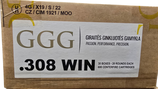 GGG 308Win 147gr FMJ - 600 Schuss, VPE: 20* EWB erforderlich