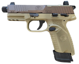 FN 502 T FDE/FDE 1X15+1X10 22LR halbautomatische Pistole *EWB Pflichtig