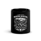 Black Glossy Mug ca. 11oz. "Core Guns Modern Hunting"