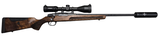 Brenner Komplettset Brenner BR20 Holz mit verstellbarer Backe 308Win mit Montage und Falke 2-12X50 ABS 4 LP und Brenner SD21 Overbarrel Schalldämpfer *EWB Pflichtig