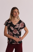 Maglia nera e bordeaux