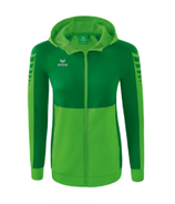 DAMEN TRAININGSJACKE mit Kapuze