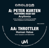 Peter Kurten Featuring Dead Kat / Throttler ‎– Arythmia / Human Value