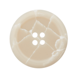 Polyesterknopf 4-Loch, marmoriert, recycelt Plastic, 23 mm