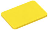 Unterlegplatten, gelb, 60x40x4 mm
