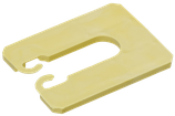 Mini-Montagefix, gelb, 60x45x4 mm