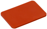 Unterlegplatten, rot, 60x40x3 mm