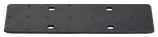 Deckplatten, schwarz, 160x50x1,5 mm