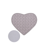 Tischset Herz Berries/Dots grey