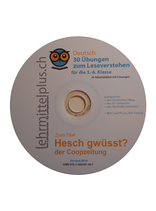 Buch "Hesch gwüsst?" auf einer CD