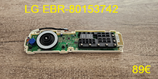 CARTE DE COMMANDE LAVE-LINGE : LG EBR80153742