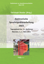 105: Elektronische Sprachsignalverarbeitung 2023