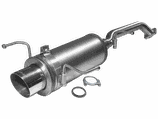 Sport Auspuff Magnaflow mit EG-Genehmigung passend für Nissan Sunny N14 Edelstahl Endschalldämpfer Exhaust Backbox
